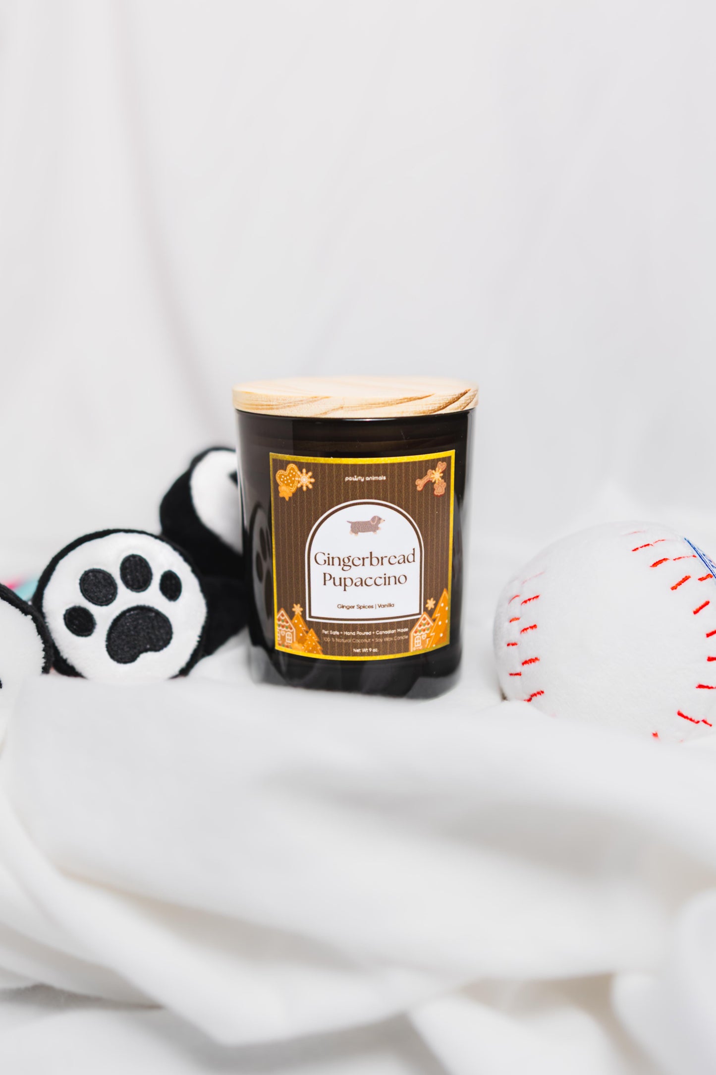Gingerbread Pupaccino - Pet Safe Holiday Edition Candle Exclusive