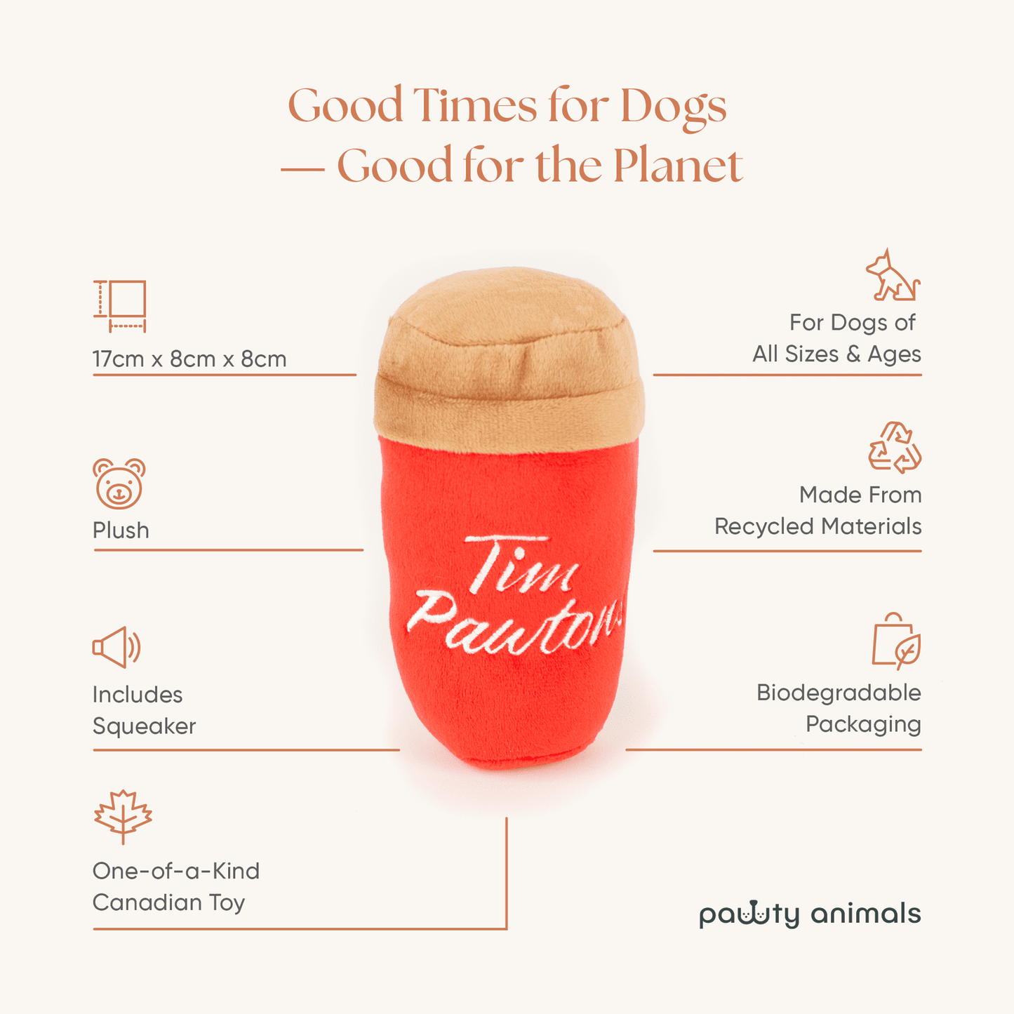 Tim Pawtons Dog Toy