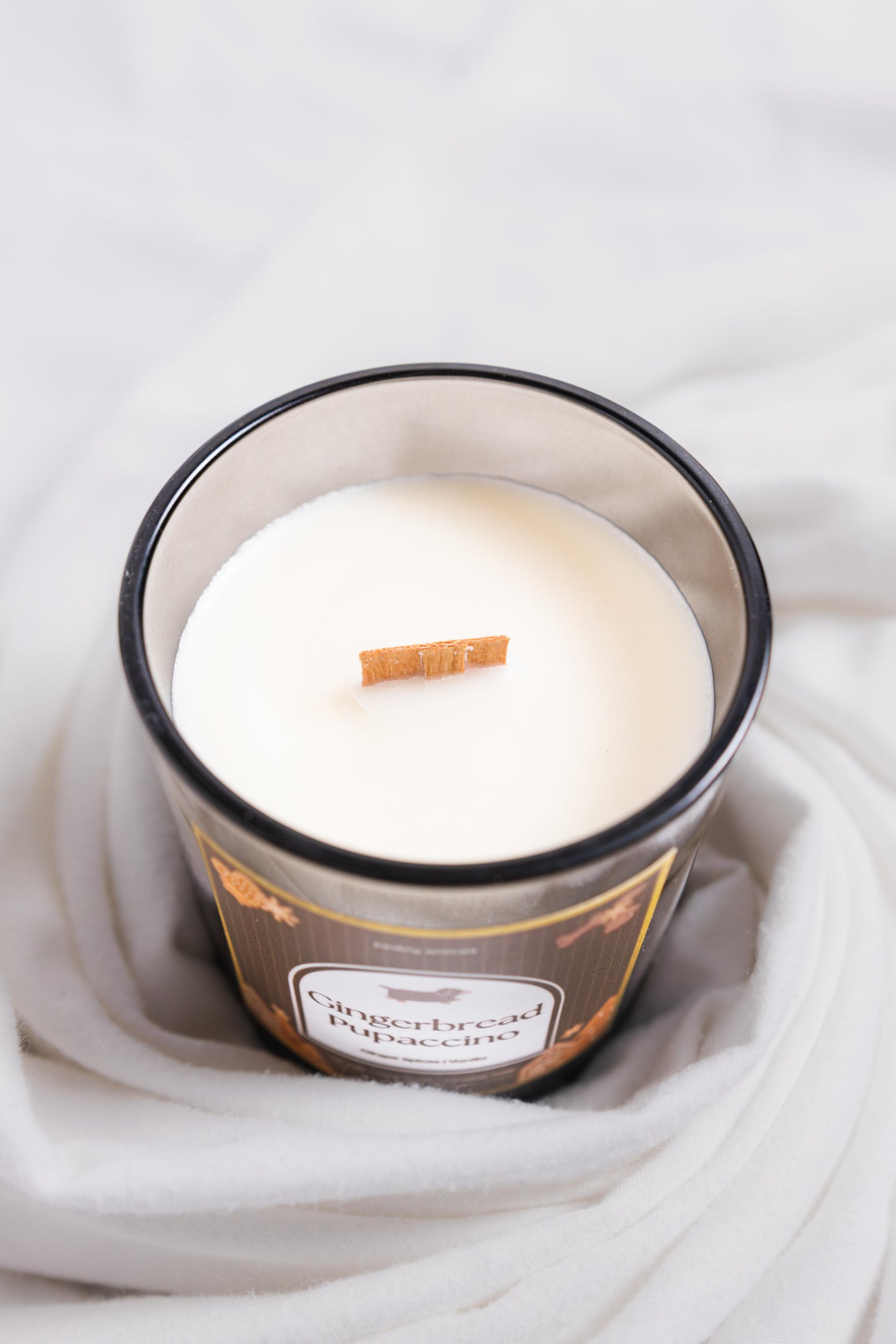 Gingerbread Pupaccino - Pet Safe Holiday Edition Candle Exclusive