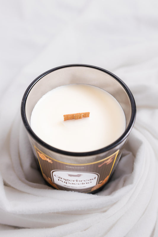 Gingerbread Pupaccino - Pet Safe Holiday Edition Candle Exclusive
