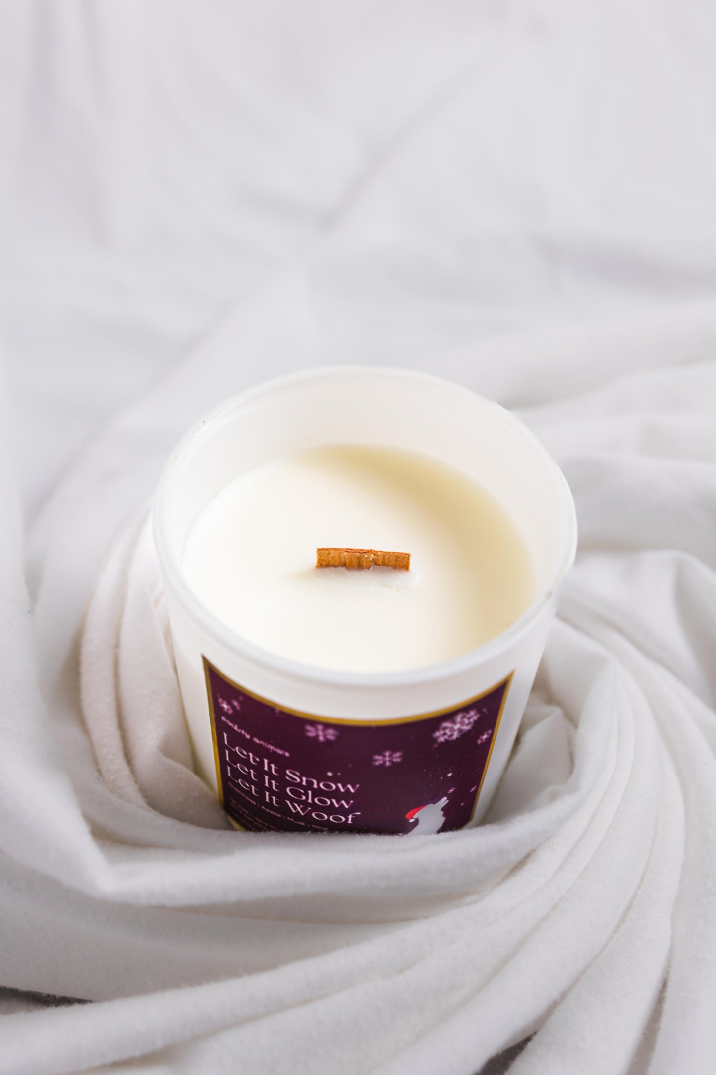 Let It Snow, Let It Glow, Let It Woof - Pet Safe Holiday Edition Candle Exclusive