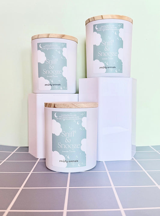 Sniff & Snooze – Pet Safe Spring Exclusive Candle
