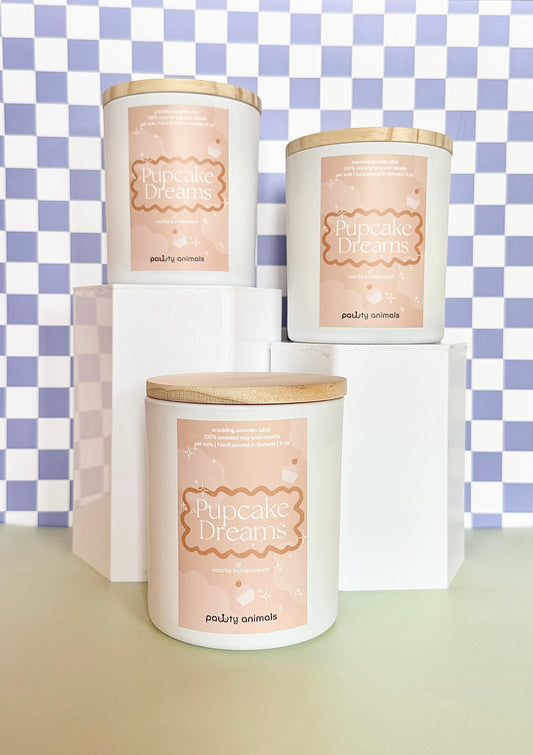 Pupcake Dreams – Pet Safe Spring Exclusive Candle