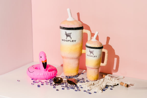 NEW LIMITED EDITION Pawty Animals Eco-Friendly Woofley Tumbler Dog