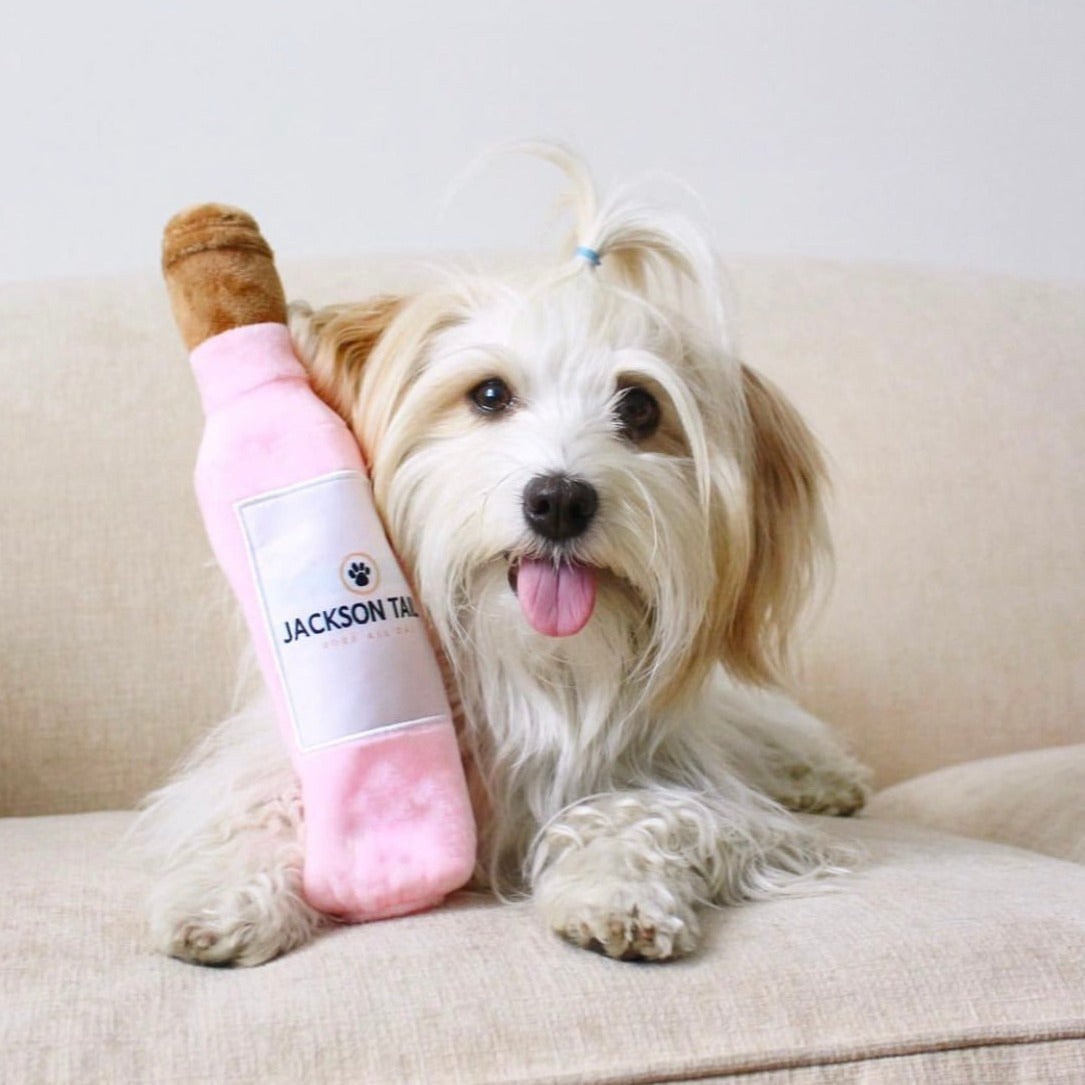 Dog toy bottle cover best sale